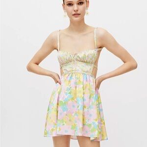 For Love & Lemons XS  Sundress with Spaghetti Straps